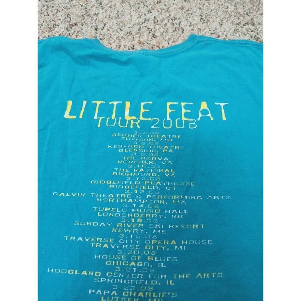 Rare Vintage Little Feat 2008 Tour Concert t-Shirt XXL - Picture 7 of 10